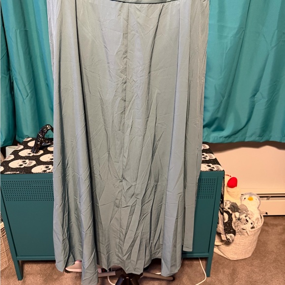 BNWT HALARA 1x High-Low Teal Skirt with shorts - Picture 5 of 6